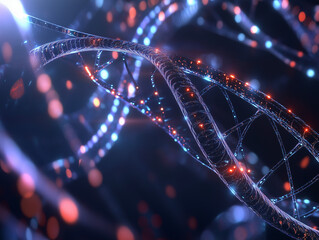 DNA Strand with Complex Internal Structures