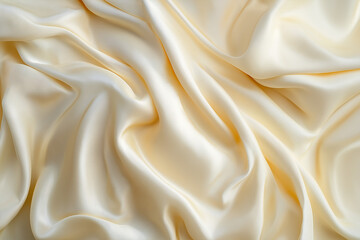 Obraz premium Smooth pastel orange colored satin cloth texture for background