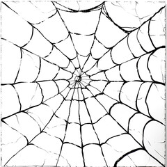 Obraz premium Spider silk