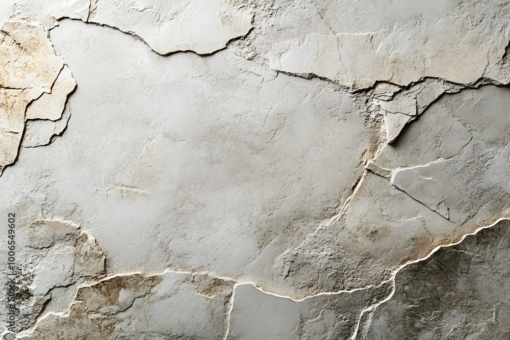Poster flatlay top photo of a solid color background with a detailed textured stone tile surface neutral na