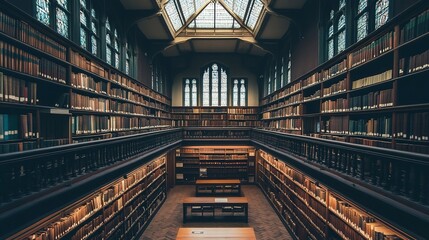 An organized prompt library featuring neatly arranged cards or notes with various writing prompts and creative ideas. Each card displays a different prompt, showcasing a range of topics