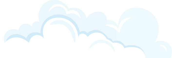 Set Of Clouds Cloud icon Vector Illustration