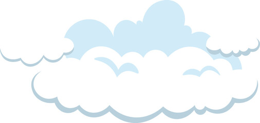Set Of Clouds Cloud icon Vector Illustration