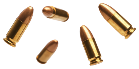 PNG Bullets ammunition background white.