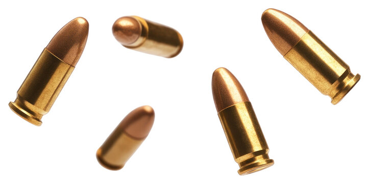 PNG Bullets ammunition background white.
