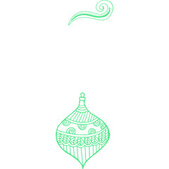  Christmas, New Year Vector Icon element, Isolated white background