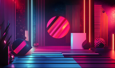 Christmas and New Year-themed graphic background