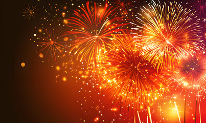 Naklejka premium Christmas and New Year-themed graphic background