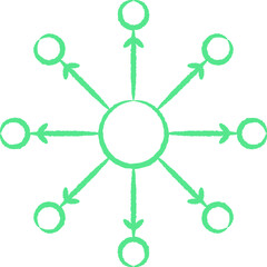  Christmas, New Year Vector Icon element, Isolated white background