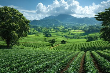Green Hills Landscape