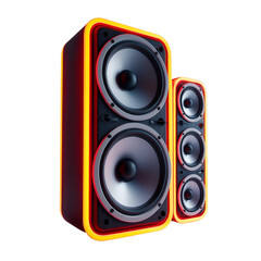 audio speaker isolated
