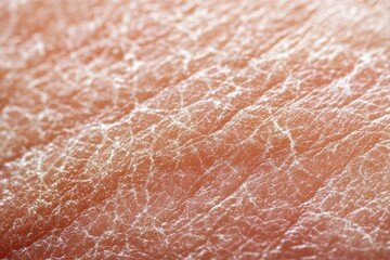 Skin allergy rash detailed view of dermatitis texture background