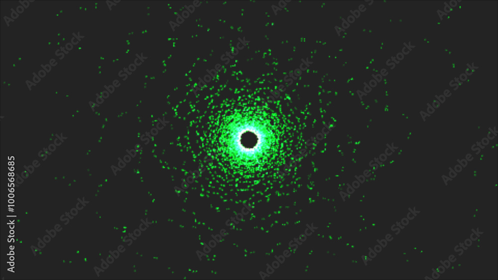 Poster 3d illustration.abstract background with animation of spinning abstract futuristic tunnel with light