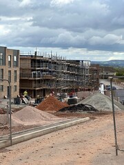 building site under construction