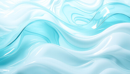 Smooth transparent liquid background