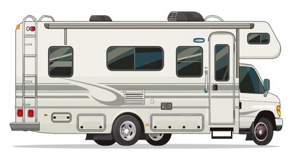 Motorhome Illustration