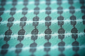 Fototapeta premium Minimal printed cloth texture background, close up shot.