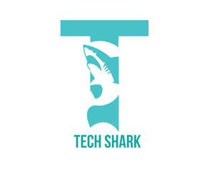  Tech Shark featuring a sleek shark design, symbolizing innovation and technology in a modern style.