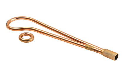 Drain Snake isolated on transparent background, PNG