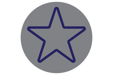 Star Blue Icon