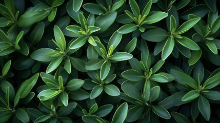 Detailed View of Lush Green Rosemary Leaves for Culinary Use