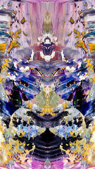 Abstract background wallpaper. Ethnic pattern. Mixtures of oil paint. Trendy hand painting canvas. Wall decor and Wall art prints Idea. 3D Texture. Art object