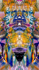 Abstract background wallpaper. Ethnic pattern. Mixtures of oil paint. Trendy hand painting canvas. Wall decor and Wall art prints Idea. 3D Texture. Art object