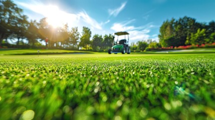 Golf Course Green Grass