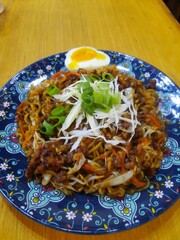 plate of yakisoba