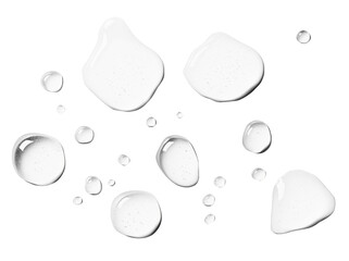 PNG A Numerous water droplets are scattered background minimalist white.