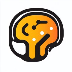 Sleek Artificial Intelligence Logo Illustrating Innovative Ideas