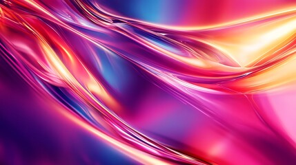 Abstract Colorful Swirls Background