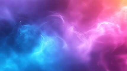 Hyber realistic photo of  Holographic multicolor backdrop. Abstract colorful gradient background.  , copy space for text,