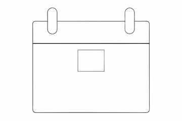 Design Your Own Calendar with Outline and Eye Catching Vector Illustrations
