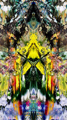 Abstract background wallpaper. Ethnic pattern. Mixtures of oil paint. Trendy hand painting canvas. Wall decor and Wall art prints Idea. 3D Texture. Art object