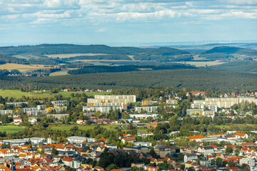 Herbstliche Wanderung durch den wunderschönen Thüringer Wald über den Kickelhahn bei Ilmenau - Thüringen - Deutschland