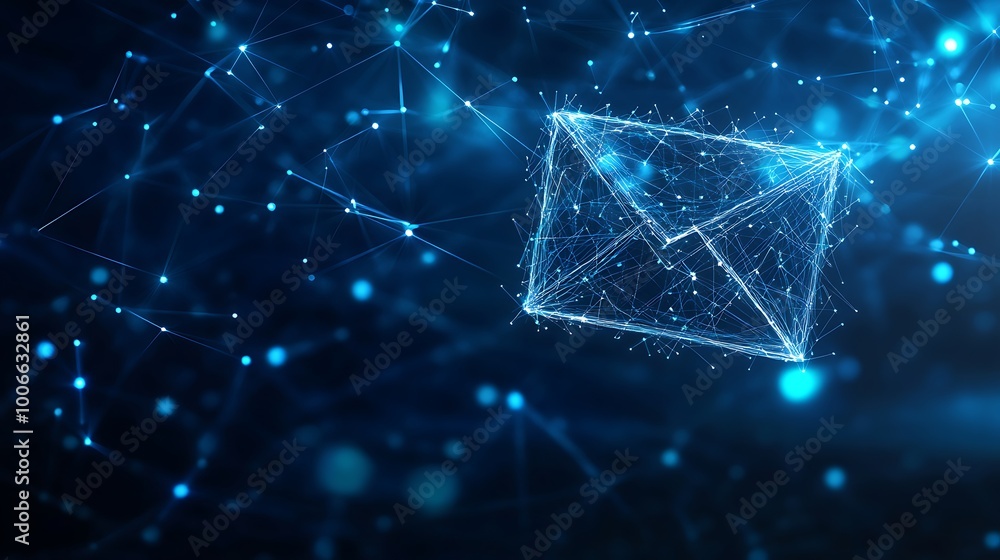 Poster digital envelope in a network of connections