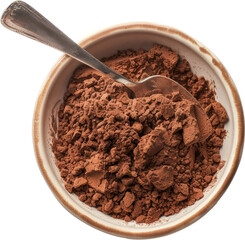 Cocoa powder in bowl