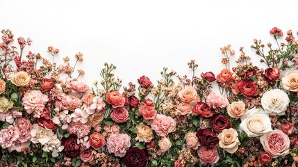 Colorful Flower Arrangement for Creative Projects