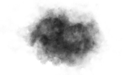 Black fog smoke