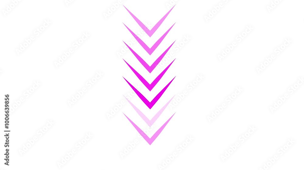 Poster abstract beautiful arrow loading animation .