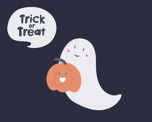  Vector Halloween character is ideal for commercial purposes: print, cards, posters, advertising, pattern