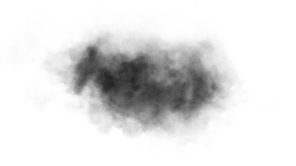 Black fog smoke