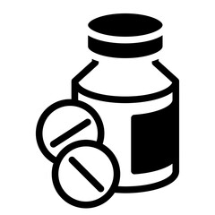 pills, drug icon