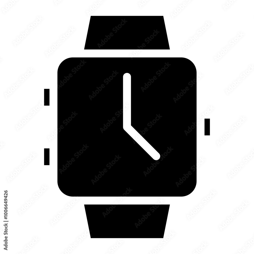 Sticker wristwatch