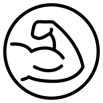 recommend clip art: muscle icon