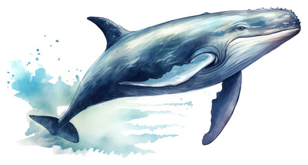 Obraz premium PNG Whale animal mammal fish.