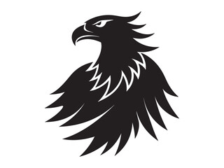 Abstract Eagle Logo Template - High-Quality Vector