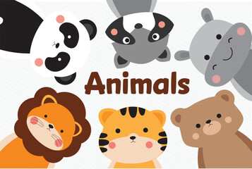 cute animal clipart