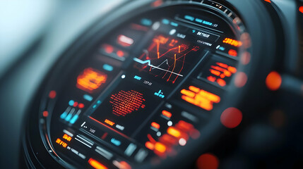 3D Macro Shot of Glowing Compliance Scales on White Background - Symbolizing Corporate Responsibility and Strategic Decision Making in Business Practices.